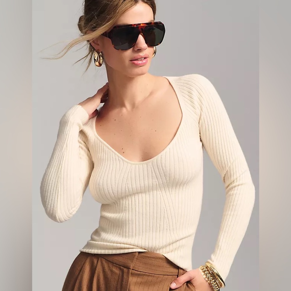 NWT LSPACE CAMRYN TOP IN BLACK